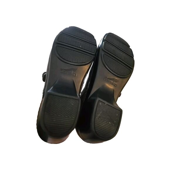 Dansko Brown Leather Professional Slip On Clogs Comfort Shoes Womans Size 40 - Picture 7 of 9